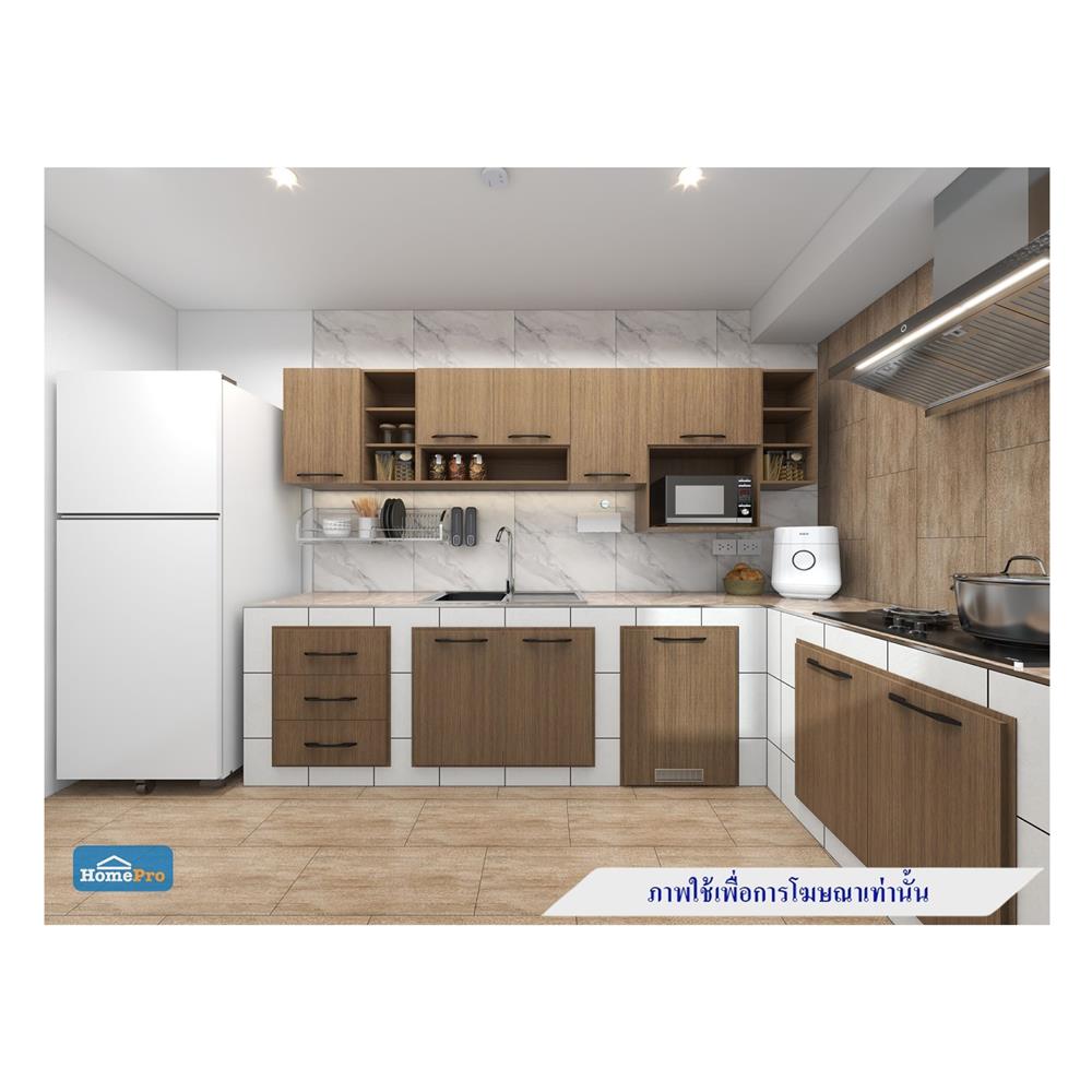 บานถังแก๊ส PARAZZO ENZO 50x70 ซม. สีช็อกโกแลต