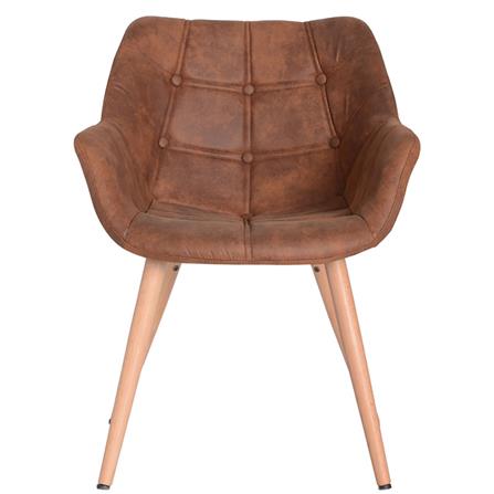 เก้าอี้ FURINTREND SEN4 สีน้ำตาล_1