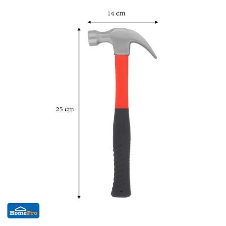 ค้อนหงอน ด้ามไฟเบอร์ MATALL DT-HMP81007-A 16 ออนซ์_6