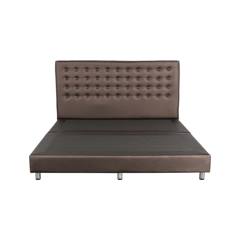 ฐานรองหัวเตียง 6 ฟุต HOME LIVING STYLE DIAMOND สีน้ำตาลเข้ม