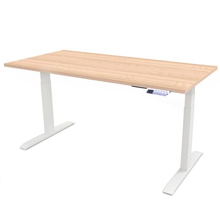 โต๊ะทำงานปรับระดับ ERGOTREND SIT 2 STAND GEN4 180 ซม. สี SHIMO/ขาว