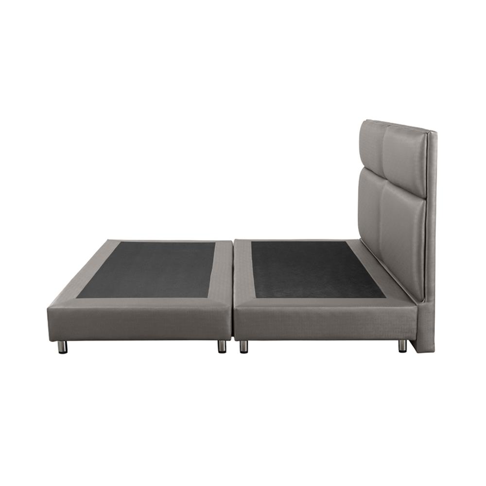 ฐานรองหัวเตียง 6 ฟุต HOME LIVING STYLE SQUARE สีเทาอ่อน