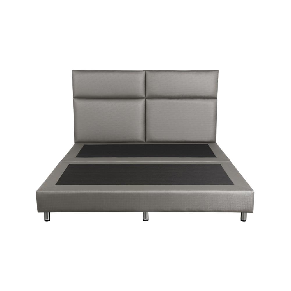 ฐานรองหัวเตียง 5 ฟุต HOME LIVING STYLE SQUARE สีเทาอ่อน