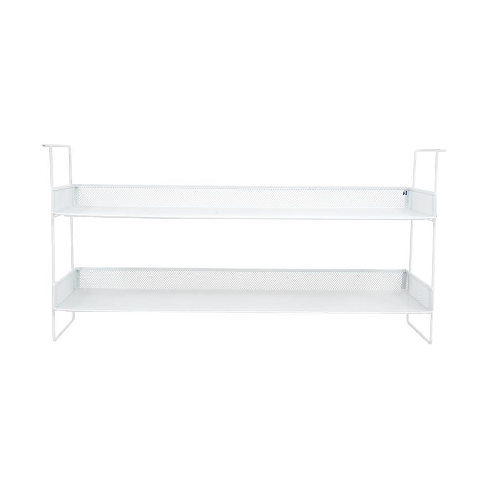 ชั้นวางรองเท้า 2 ชั้น STACKO BILA 77X26.5X39 ซม. สีขาว