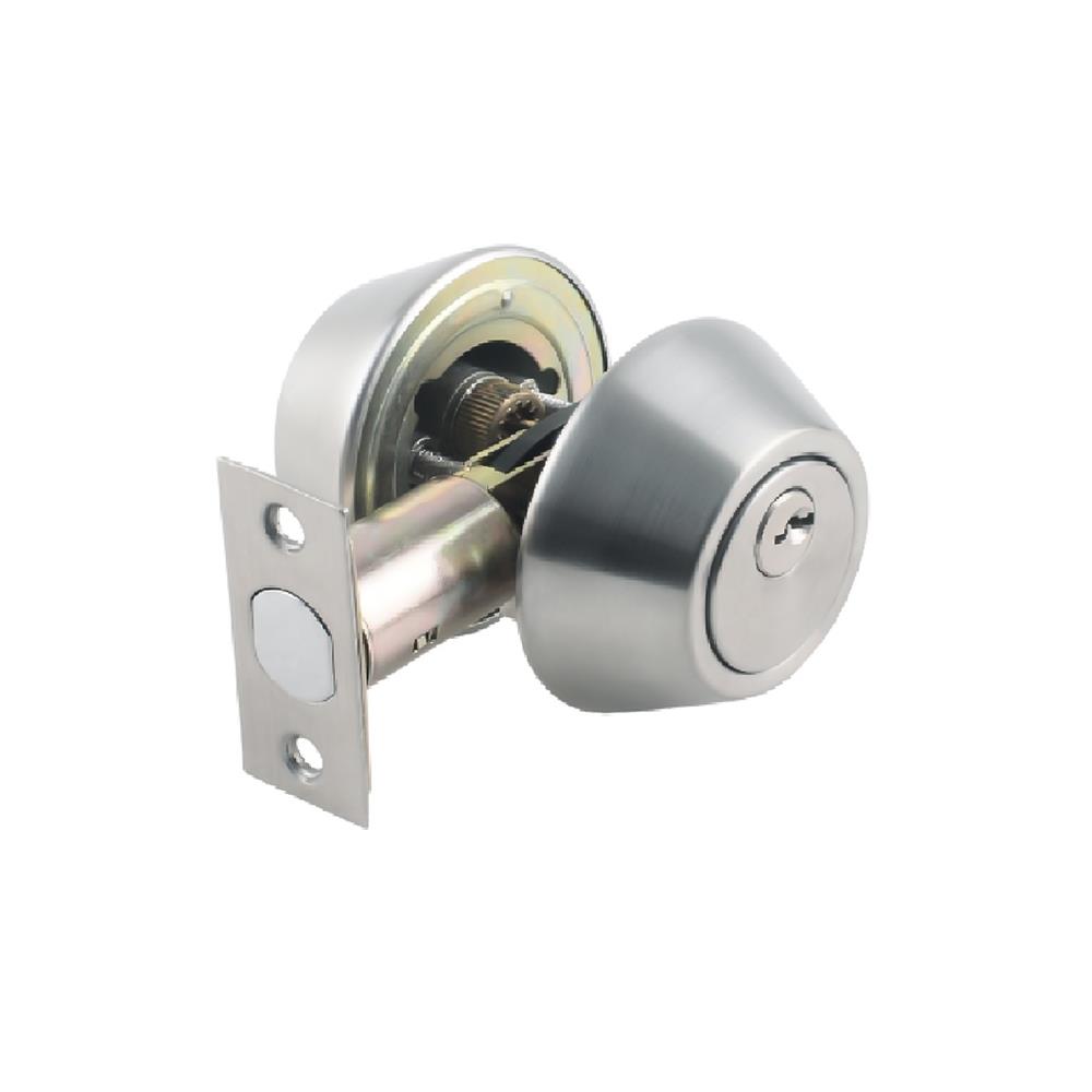 กุญแจลิ้นตาย 2 ด้าน AZLE 407 สีสเตนเลส