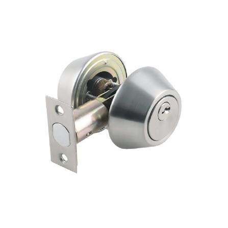 กุญแจลิ้นตาย 2 ด้าน AZLE 407 สีสเตนเลส_0