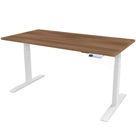 โต๊ะทำงานปรับระดับ ERGOTREND SIT 2 STAND GEN4 180 ซม. สี TEAK/ขาว