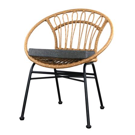 เก้าอี้หวายเทียม FURINTREND AIRES9 สีน้ำตาล