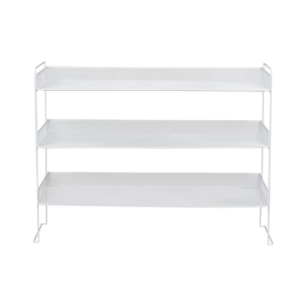 ชั้นวางรองเท้า 3 ชั้น STACKO BILA 77x26.5x57.5 ซม. สีขาว