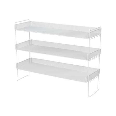 ชั้นวางรองเท้า 3 ชั้น STACKO BILA 77x26.5x57.5 ซม. สีขาว_0