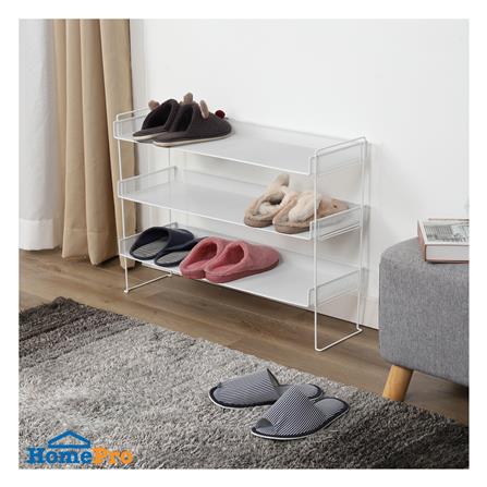 ชั้นวางรองเท้า 3 ชั้น STACKO BILA 77x26.5x57.5 ซม. สีขาว_4