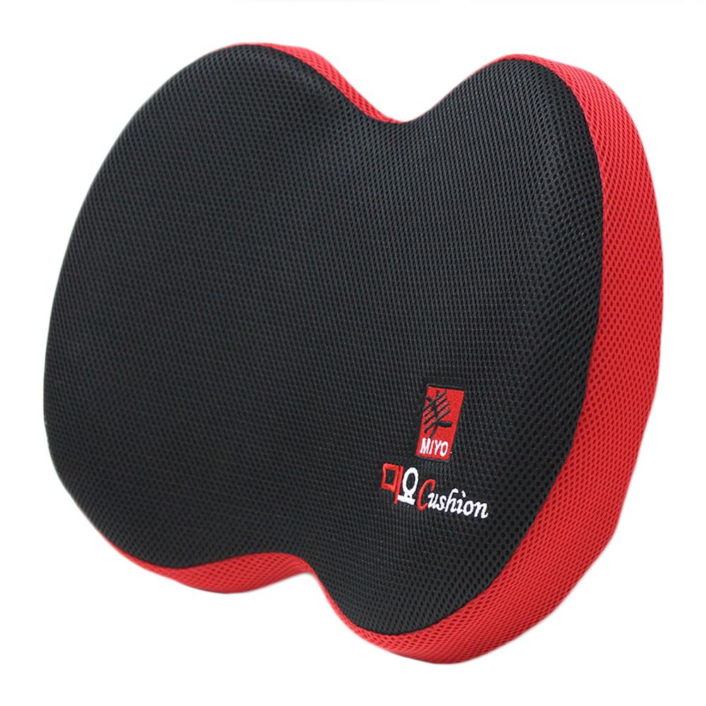 เบาะรองหลังเพื่อสุขภาพ ERGOTREND MIYO BACKREST 16X13 นิ้ว สีดำ