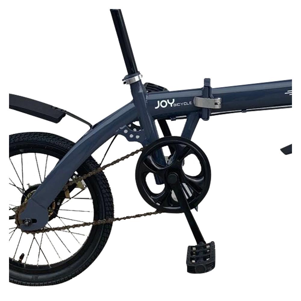 จักรยานพับ 16 นิ้ว JOY BICYCLE GO สีเทา