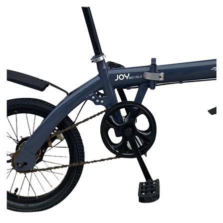 จักรยานพับ 16 นิ้ว JOY BICYCLE GO สีเทา_2