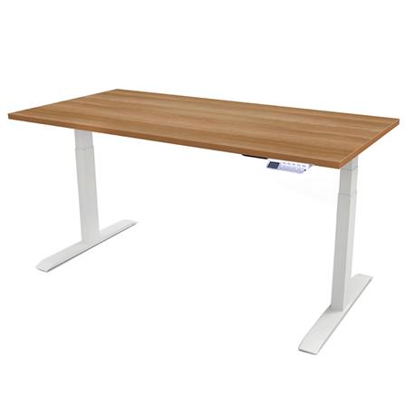 โต๊ะปรับระดับไฟฟ้า ERGOTREND SIT 2 STAND GEN4 180 ซม. สี VINTAGE OAK/ขาว