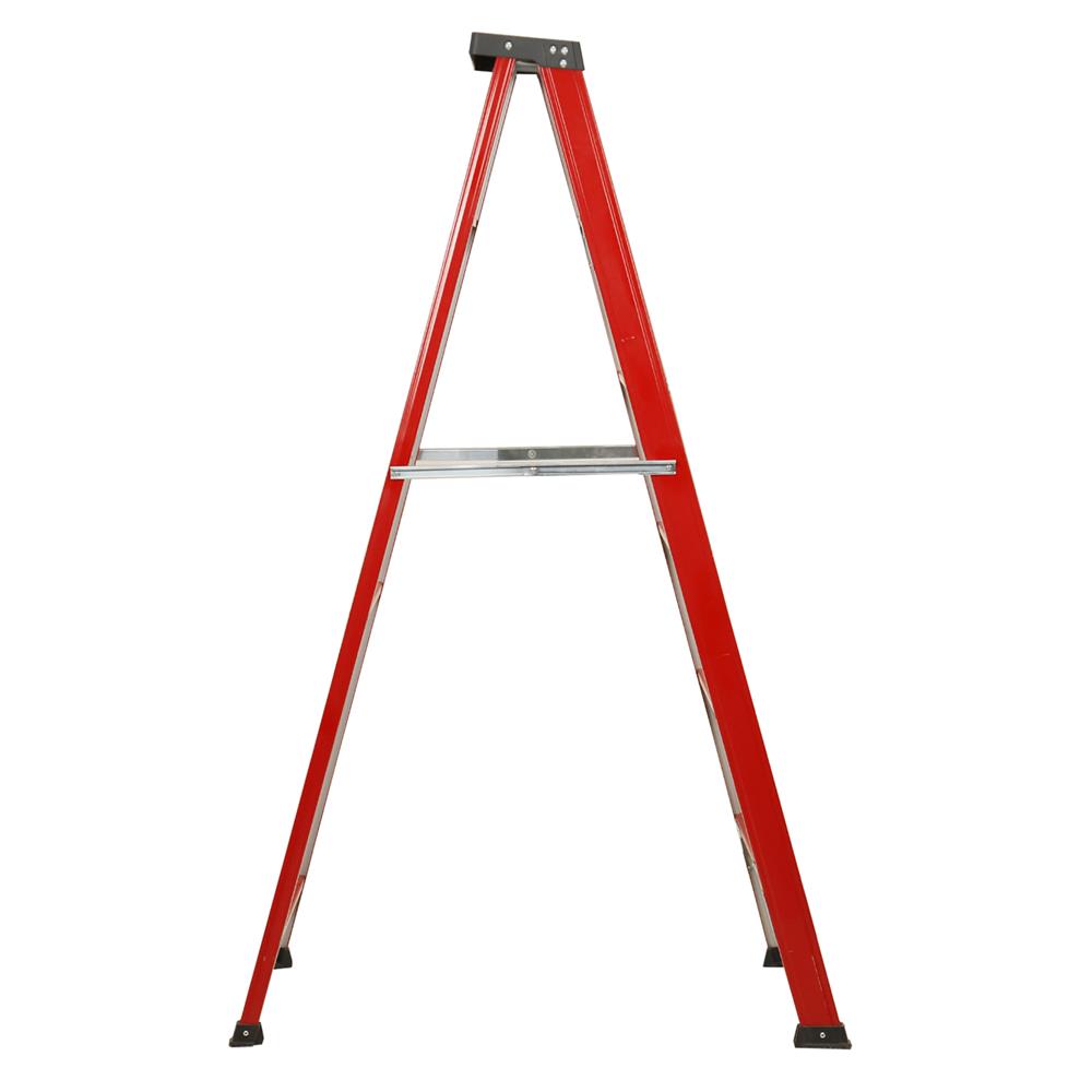 บันไดทรง A เคลือบสีแบบมีถาด MATALL 6 ขั้น