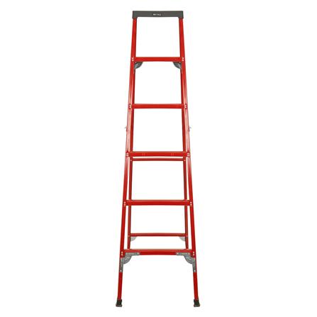 บันไดทรง A เคลือบสีแบบมีถาด MATALL 6 ขั้น_2