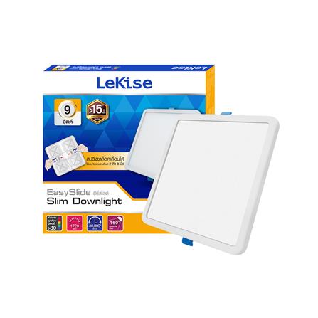 ดาวน์ไลท์ LED LEKISE FLXF 4 นิ้ว 9 วัตต์ WARM WHITE สีขาว_2