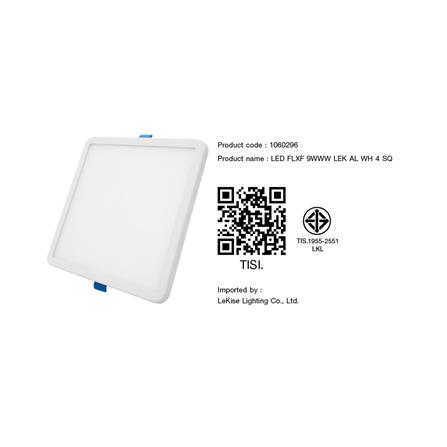 ดาวน์ไลท์ LED LEKISE FLXF 4 นิ้ว 9 วัตต์ WARM WHITE สีขาว_3