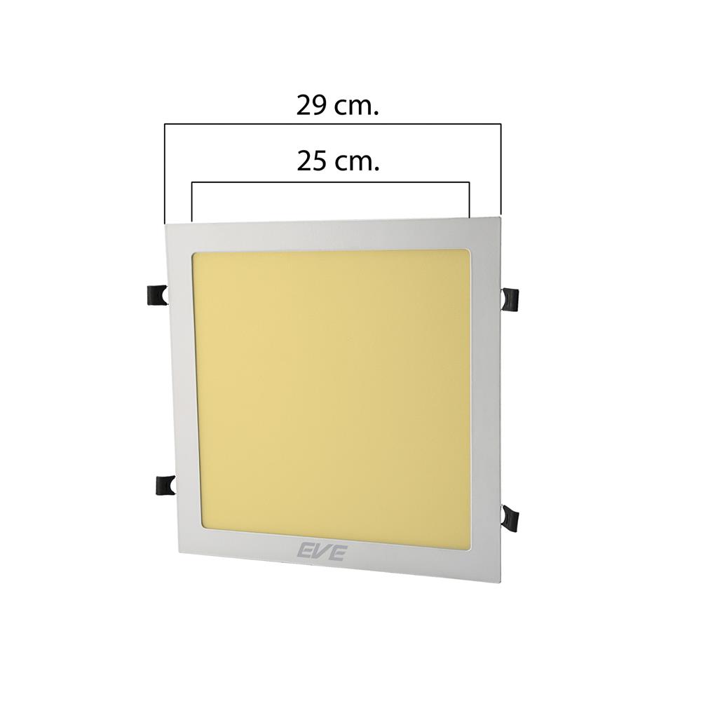 ดาวน์ไลท์ LED EVE 577572 12 นิ้ว 24 วัตต์ WARM WHITE สีขาว