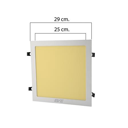 ดาวน์ไลท์ LED EVE 577572 12 นิ้ว 24 วัตต์ WARM WHITE สีขาว_4