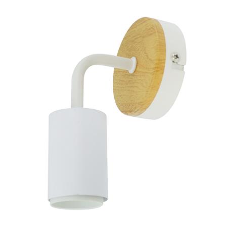 ไฟกิ่งภายใน CARINI VW0371-1 สีขาว/ลายไม้ 1 หัว_0