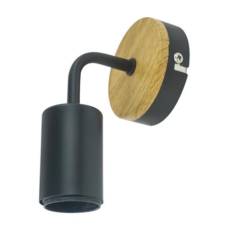 ไฟกิ่งภายใน CARINI VW0371-1 สีดำ/ลายไม้ 1 หัว_0