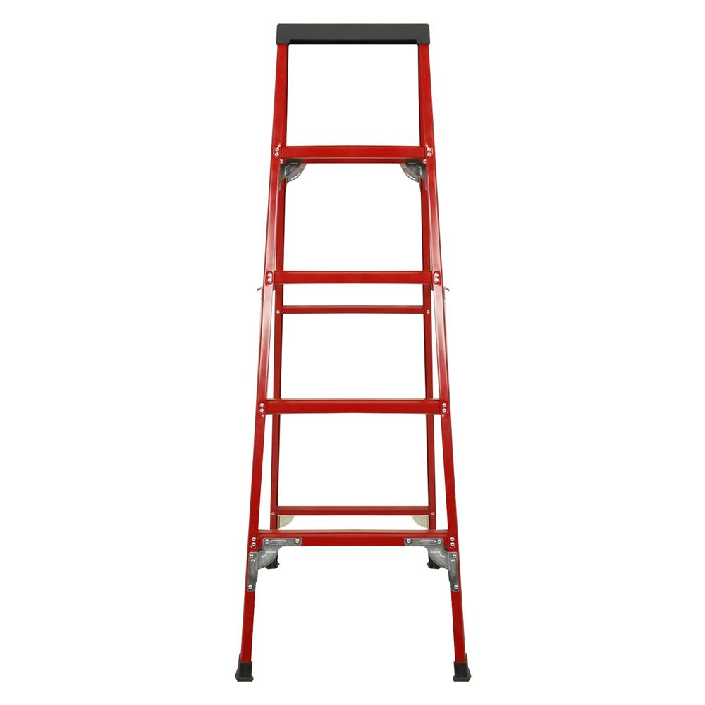 บันไดทรง A เคลือบสีแบบมีถาด MATALL 5 ขั้น