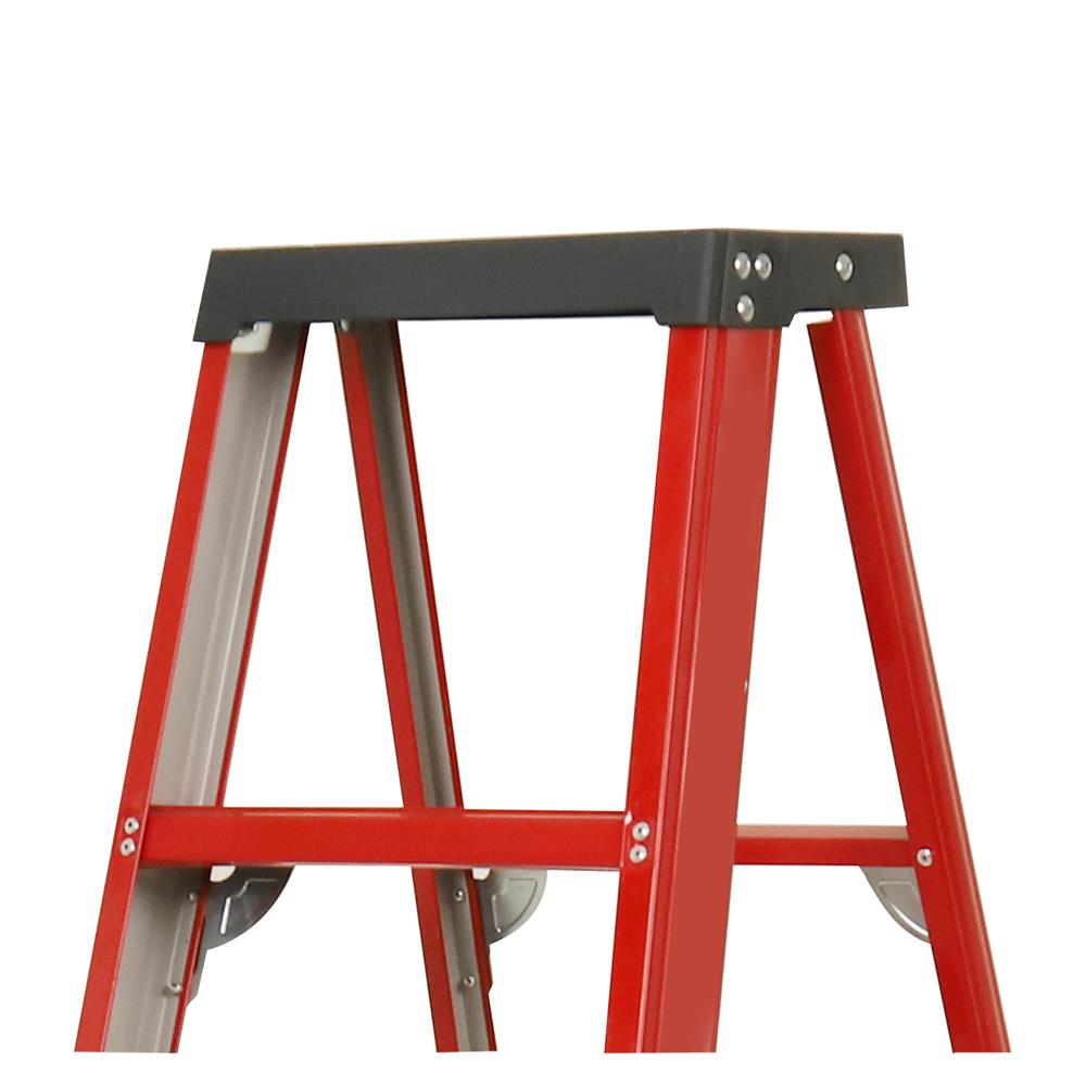 บันไดทรง A เคลือบสีแบบมีถาด MATALL 5 ขั้น