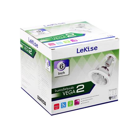 ดาวน์ไลท์ LEKISE VEGA2 6 นิ้ว สีขาว กลม_3