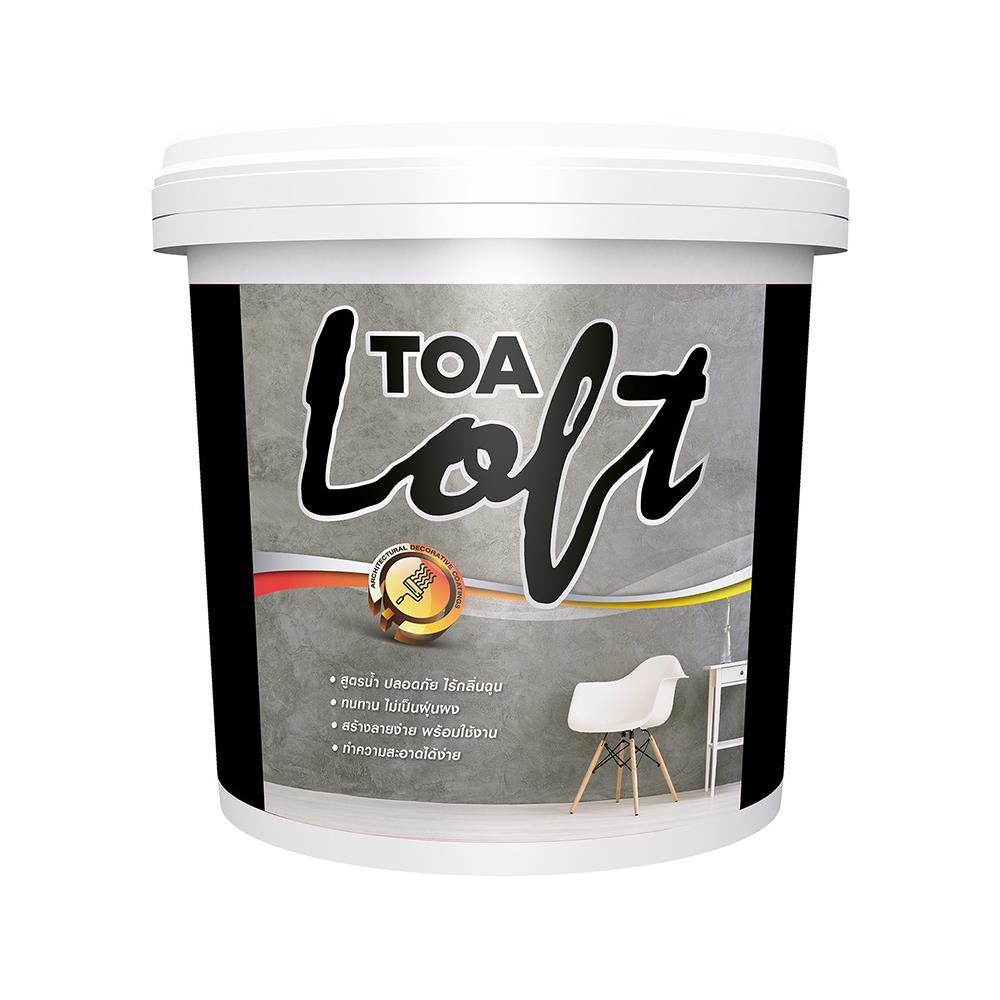 สีน้ำลอฟท์ภายนอก TOA LOFT5 สีแดง 12 กก._1