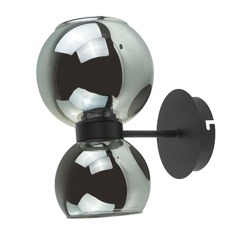 ไฟกิ่งภายใน CARINI VW0373 สีนิเกิล/ดำ 2 หัว