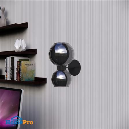 ไฟกิ่งภายใน CARINI VW0373 สีนิเกิล/ดำ 2 หัว_1