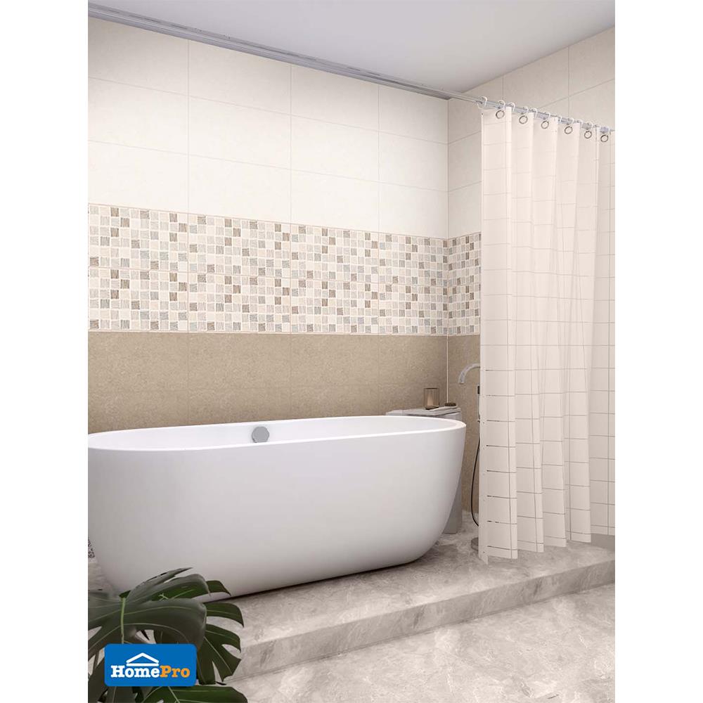 กระเบื้องผนัง 30x60 ซม. TARA บริสเบน ครีม 0.9M2