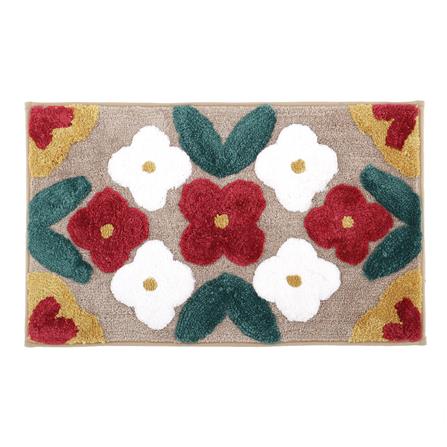 พรม HOME LIVING STYLE RASIA 45x70 ซม. สีครีม_0