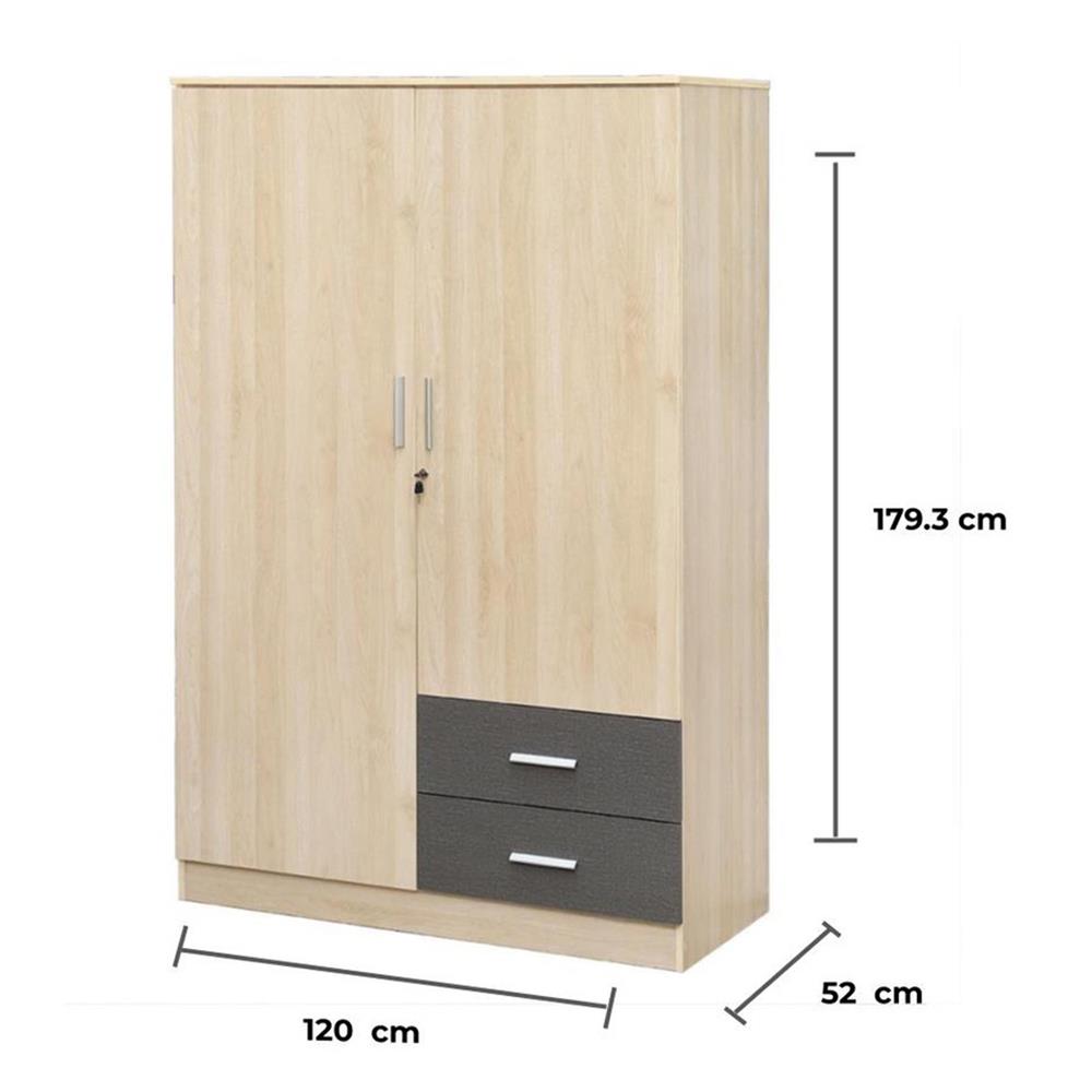 ตู้เสื้อผ้า FURDINI PROGRET สี SOFT OAK