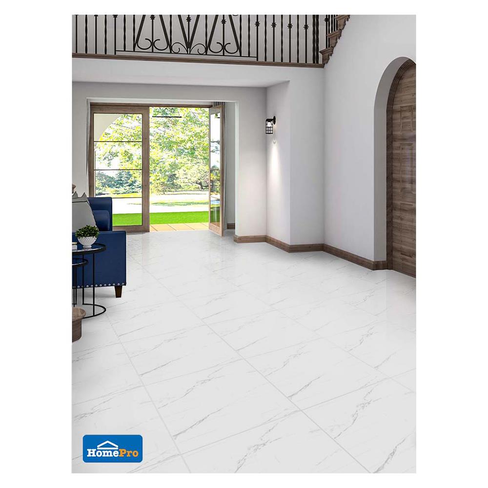 กระเบื้องพื้น 16x16 นิ้ว DURAGRES โมดูลักซ์ เทา A 0.96M2