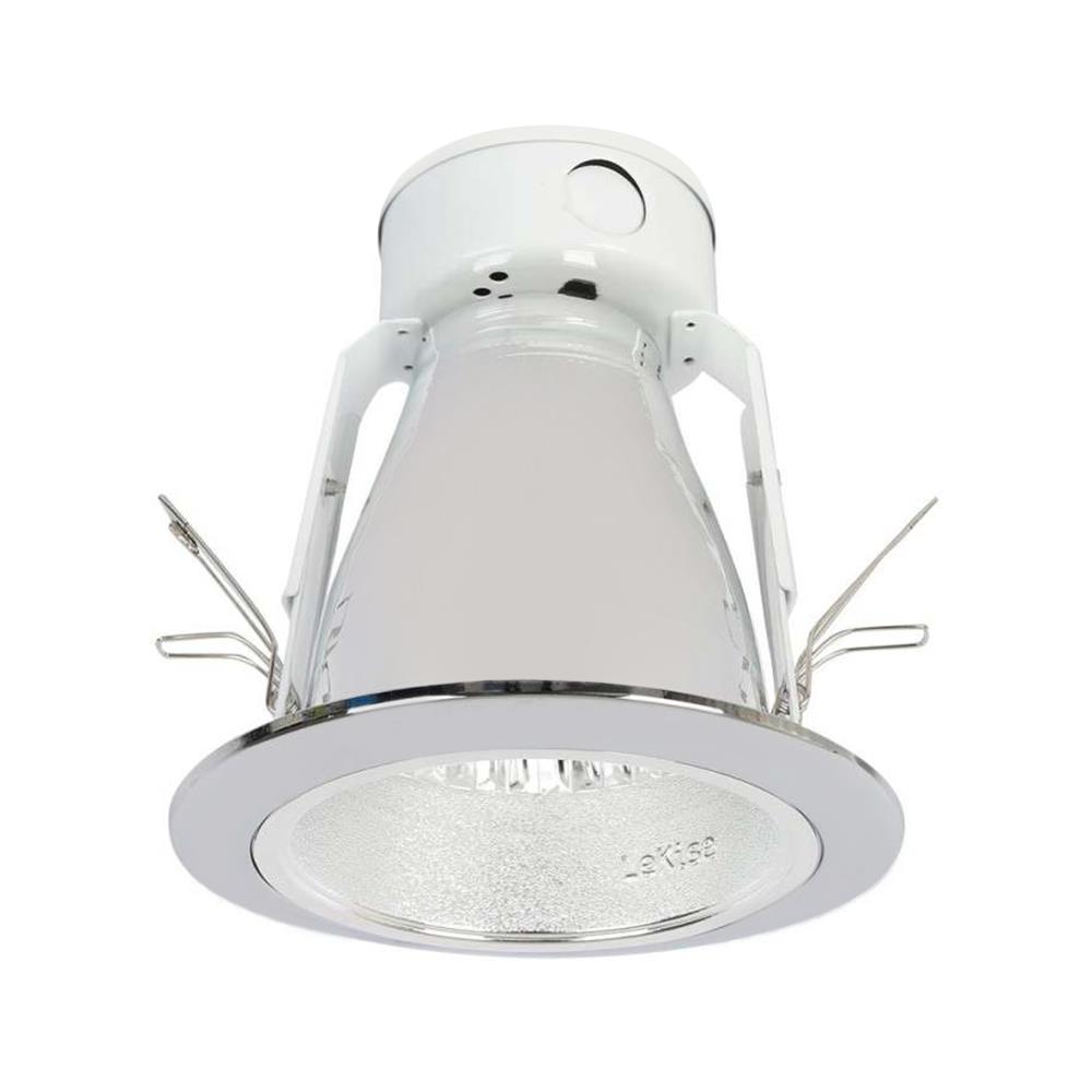 ดาวน์ไลท์ LEKISE 4 นิ้ว สีเงิน กลม