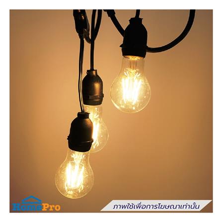 ขั้วหลอดพร้อมสายไฟ VKF SOKAWA S-229 2x0.5 ตารางเมตร 3 เมตร ดำ_3