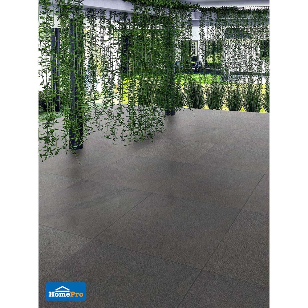 กระเบื้องพื้น 60x60 ซม. ฮาร์เปอร์ เทา 1.44M2