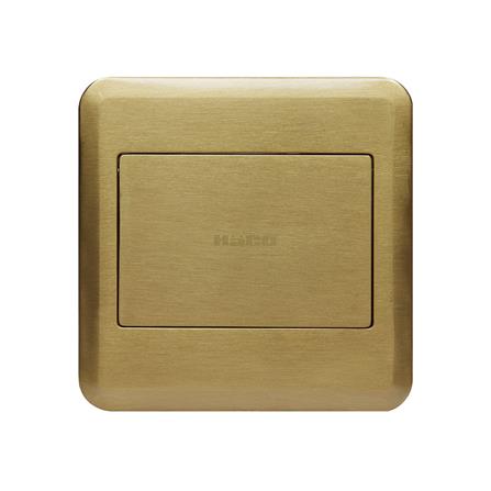 ชุดเต้ารับฝังพื้นทองเหลือง HACO HSI15BDAPE สีทอง_2