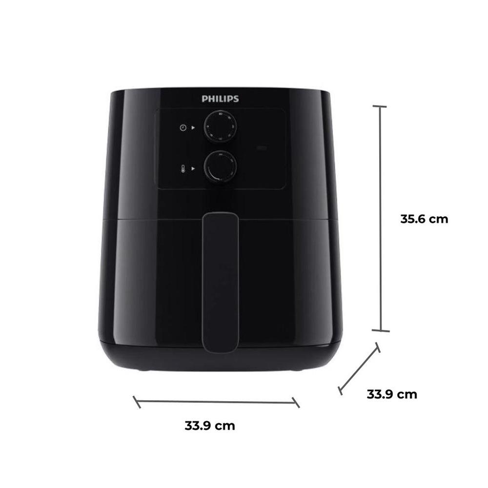 หม้อทอด PHILIPS HD9200/91 0.8 กก. สีดำ