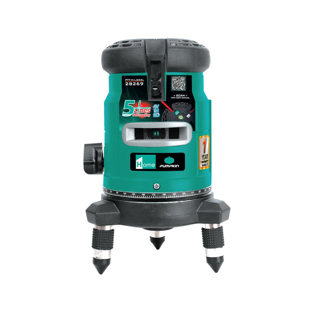 เลเซอร์วัดระดับ PUMPKIN PTT-H-LSG5L 10 ม. แสงสีแดง