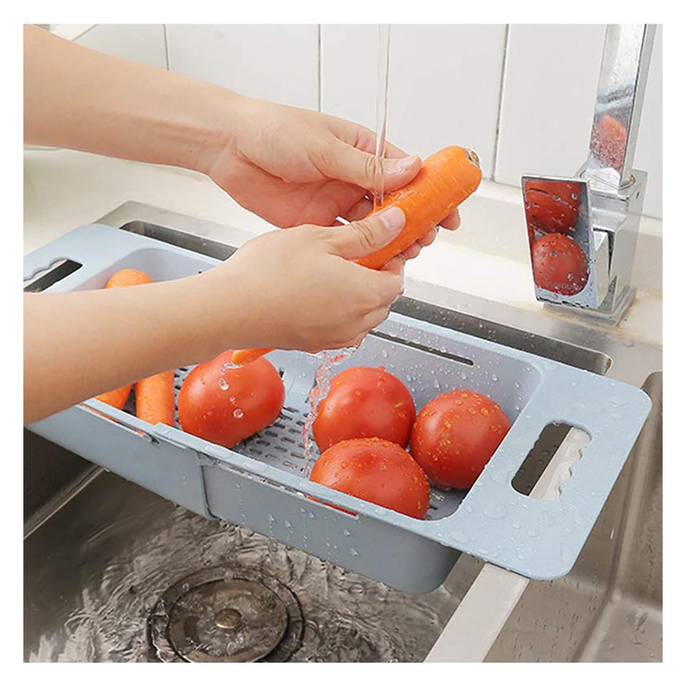 ตะแกรงพลาสติกยืดหด PARNO AP-S01 สีฟ้า