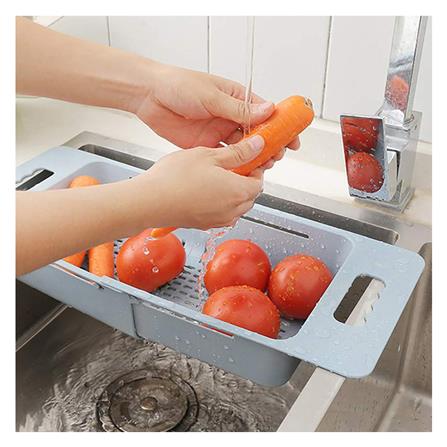 ตะแกรงพลาสติกยืดหด PARNO AP-S01 สีฟ้า_3