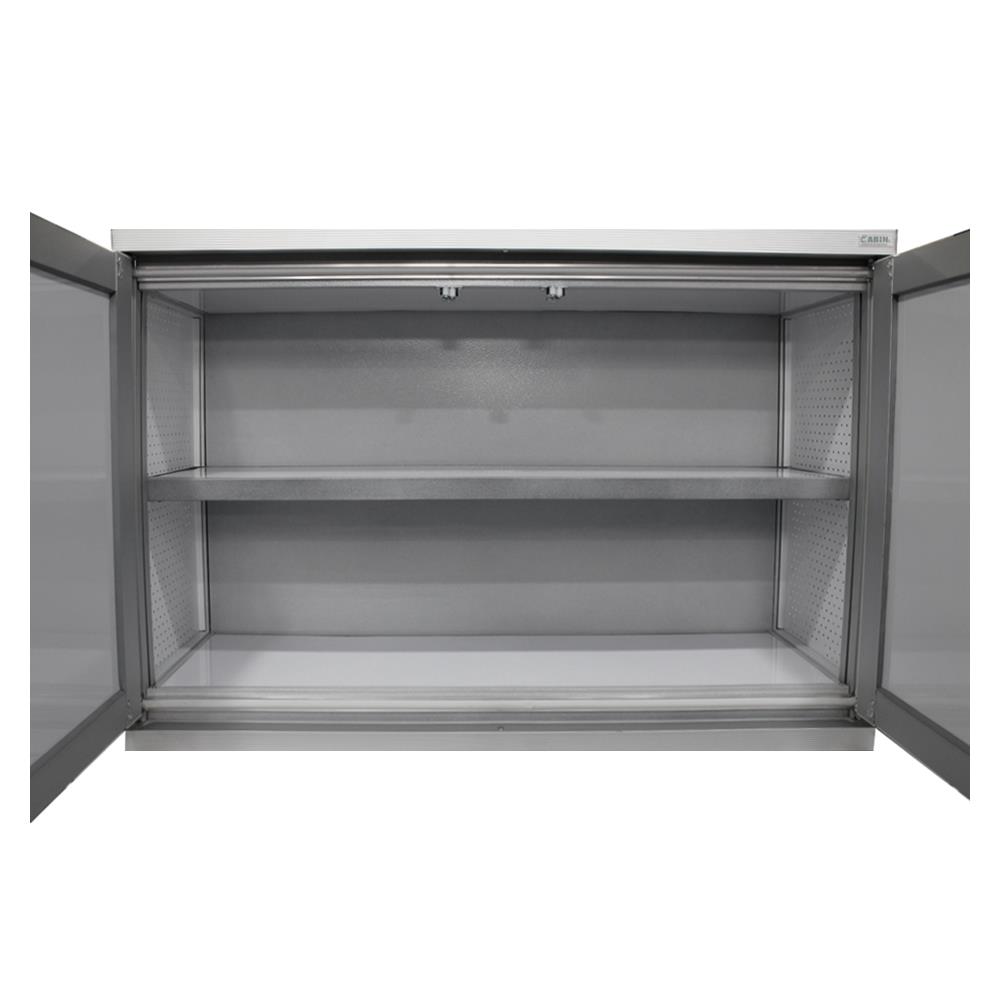 ตู้แขวนคู่กระจก CABIN SIENA 90x60 ซม. สีขาว