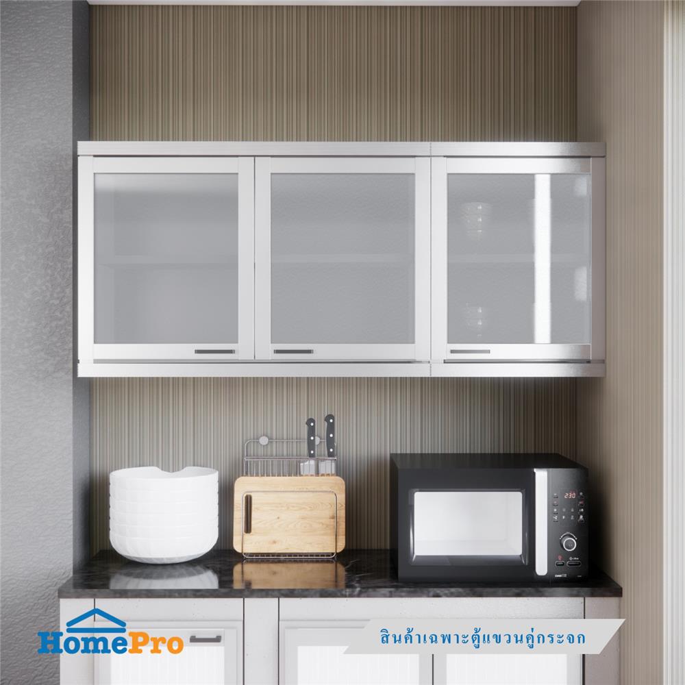 ตู้แขวนคู่กระจก CABIN SIENA 90x60 ซม. สีขาว