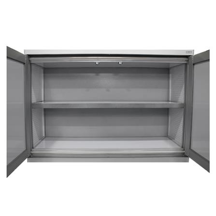 ตู้แขวนคู่กระจก CABIN SIENA 90x60 ซม. สีขาว_2