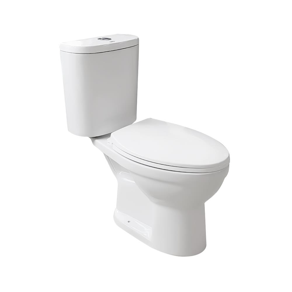 สุขภัณฑ์ 2 ชิ้น NASCO NC-7681S-WA 3/4.5 ลิตร สีขาว