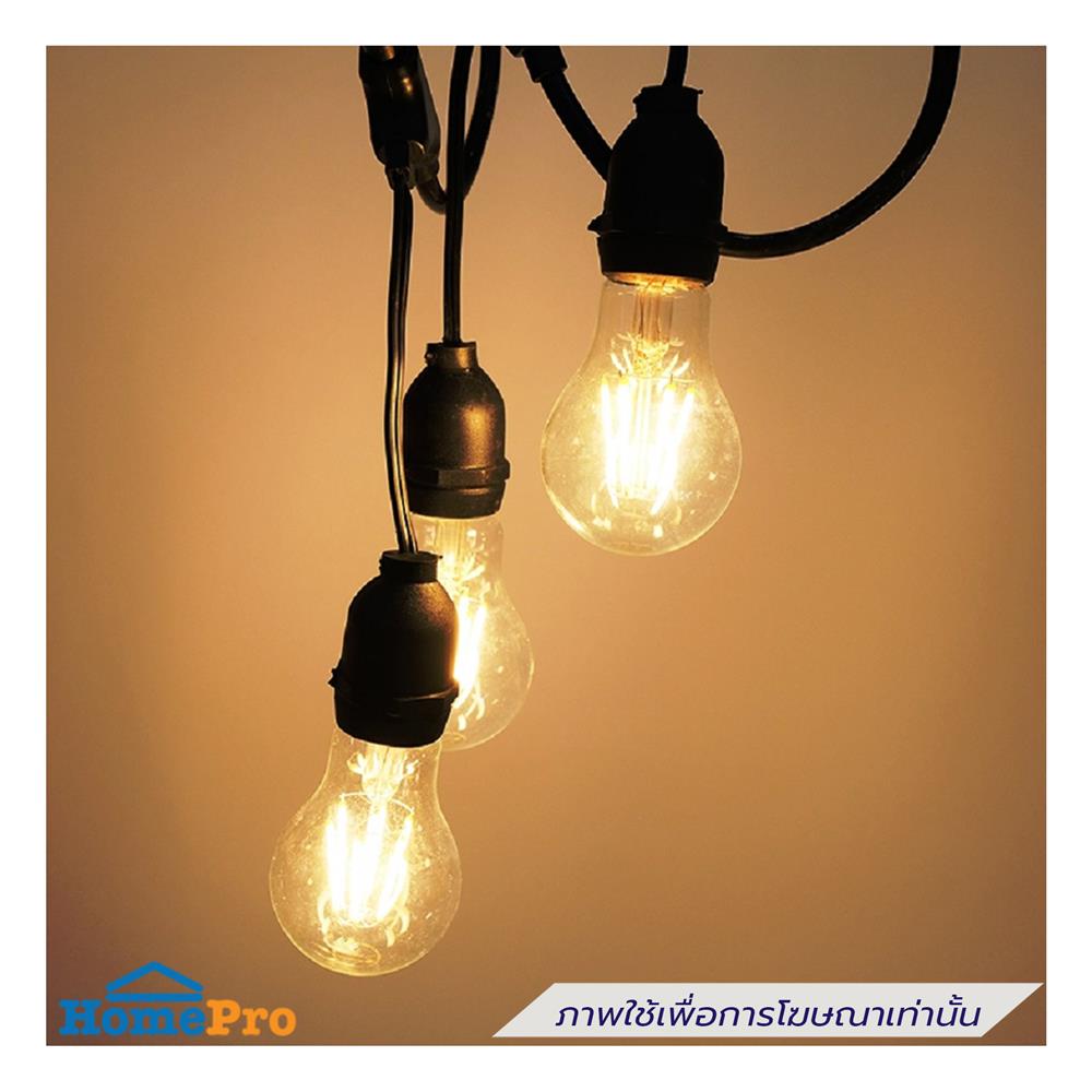 ขั้วหลอดพร้อมสายไฟ VKF SOKAWA S-231 2x0.5 ตารางเมตร 10 เมตร สีดำ